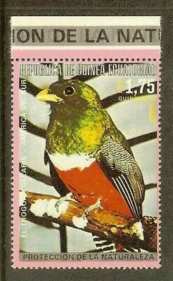 Equatorial Guinea - 1974 - South American & Australian Bird - Trogon Collaris
