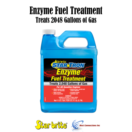 Star Brite Star Tron Enzyme Fuel Treatment Gas 1 Gallon Treats 2048 Gallons