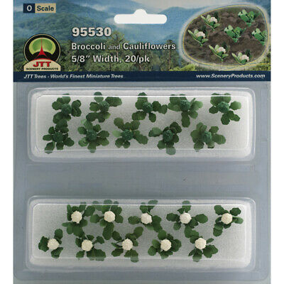 Jtt Scenery Products - Broccoli & Cauliflower -- 5/8"  1.6cm Tall Pkg(20) - O