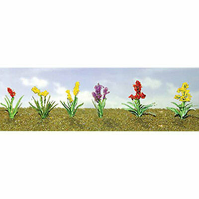 Jtt Scenery Products - Flowering Plants Assortment 2, 3/4" (10)