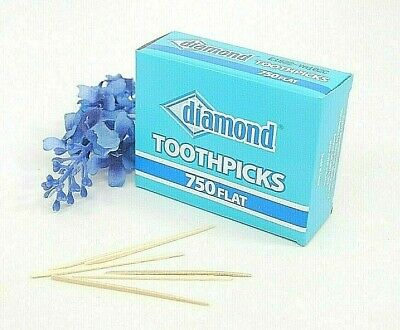 Diamond Brand Flat Wood Toothpicks, Bar, Restaurant, Party Supplies, Oral Care