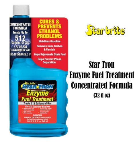 Star Tron 1 Qt 32oz Enzyme Fuel Treatment Concentrated Formula Starbrite 93032