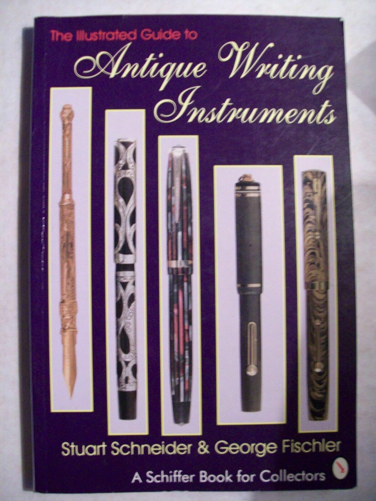 Vintage Ink Pens & Pencils Price Value Guide Collector's Book Color Pictures
