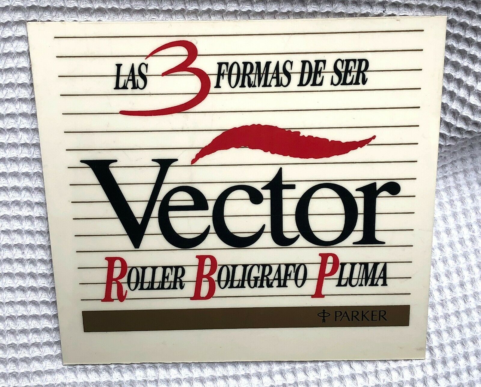 Retro And Original Parker Vector Launch '80ties, Argentina (#ar2542)