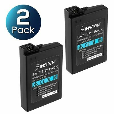 2x 1200mah 3.6v Rechargeable Lithium Battery Pack For Sony Psp Slim 2000 3000