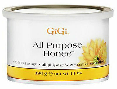 Gigi All Purpose Honee Wax Can 14oz Pot Hair Removal Honey Waxing Spa Salon 0330