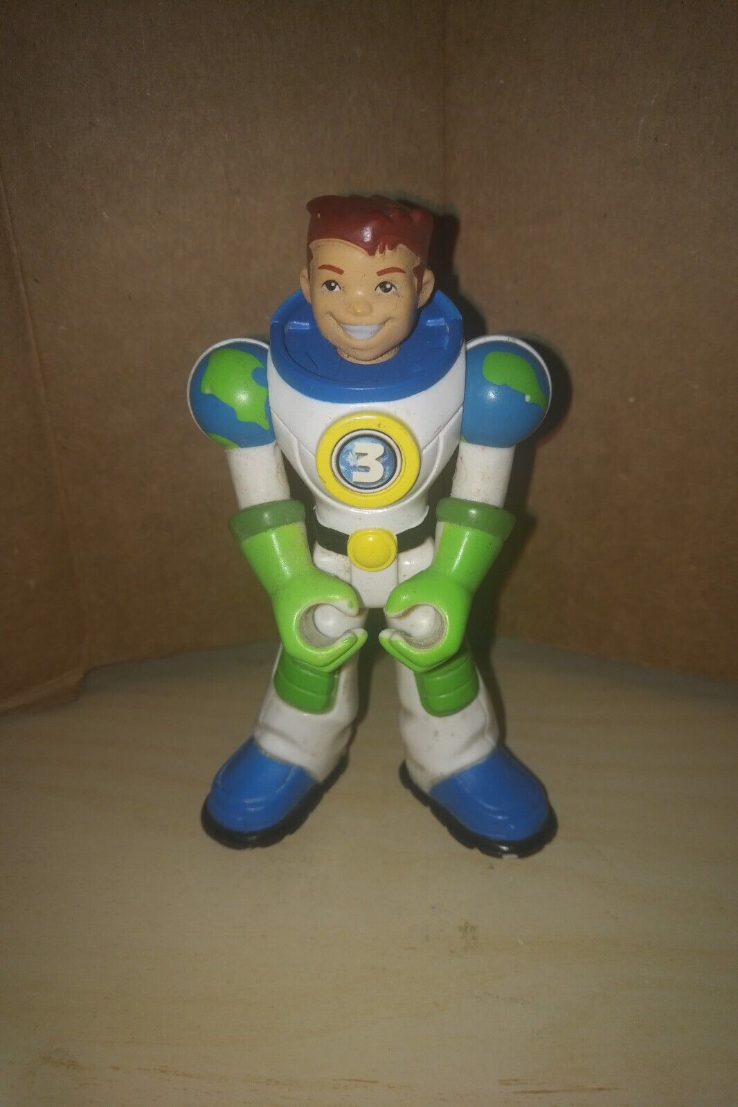 Fisher Price Planet Heroes Action Figure Earth Ace, Mattel 2006