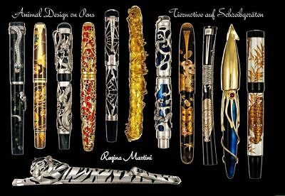 Book:  Animal Design On Pens > Over 200 Pages,  Many Pelikan Pens Included!