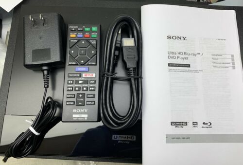 Sony Ubp-x700 4k Blu-ray Player Hdr10, Dolby Vision Over 210 Sold!+warranty